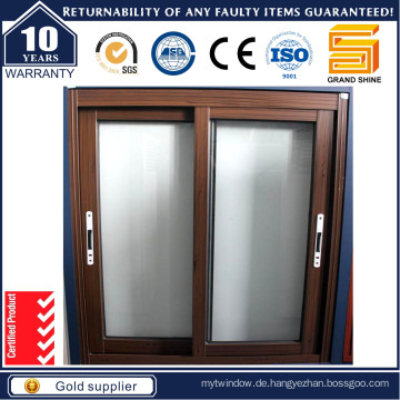 100f Serie Aluminium Schiebefenster mit Crimsafe Flyscreen